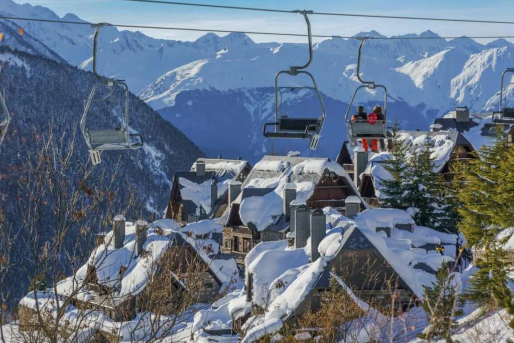 Wow Views Next To The Ski Lift! Baqueira Beret Exteriér fotografie
